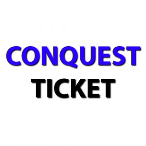Conquest ticket (payment on site)