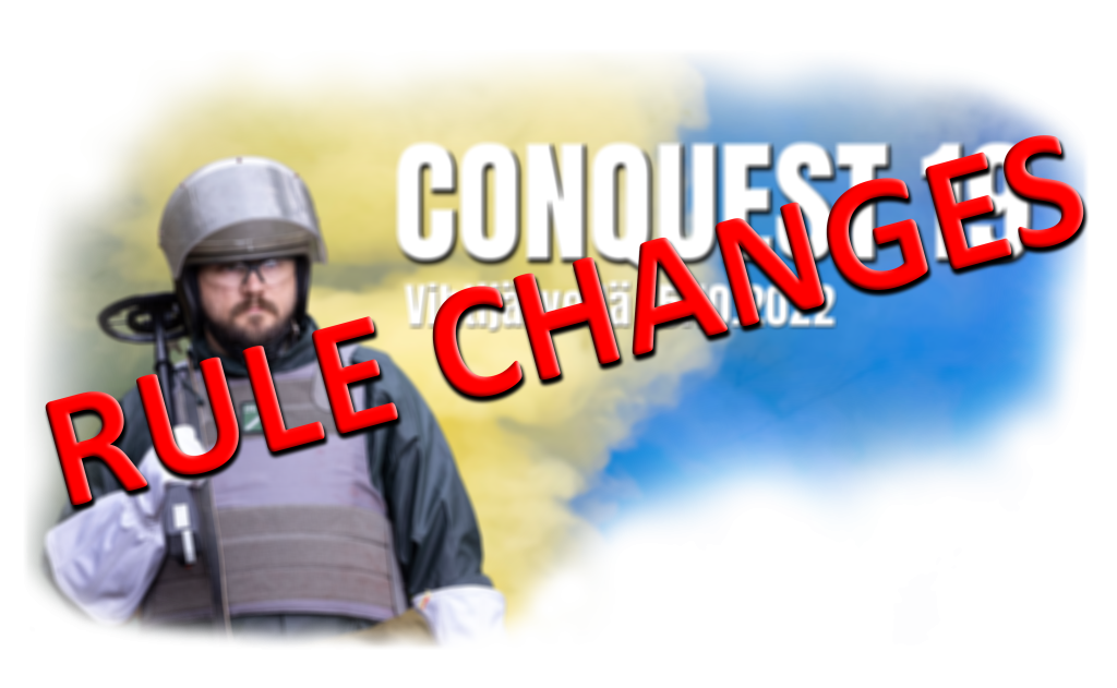 Conquest 19 rule changes Ehasa