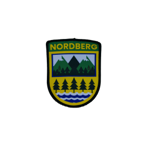 Nordberg coat of arms -patch